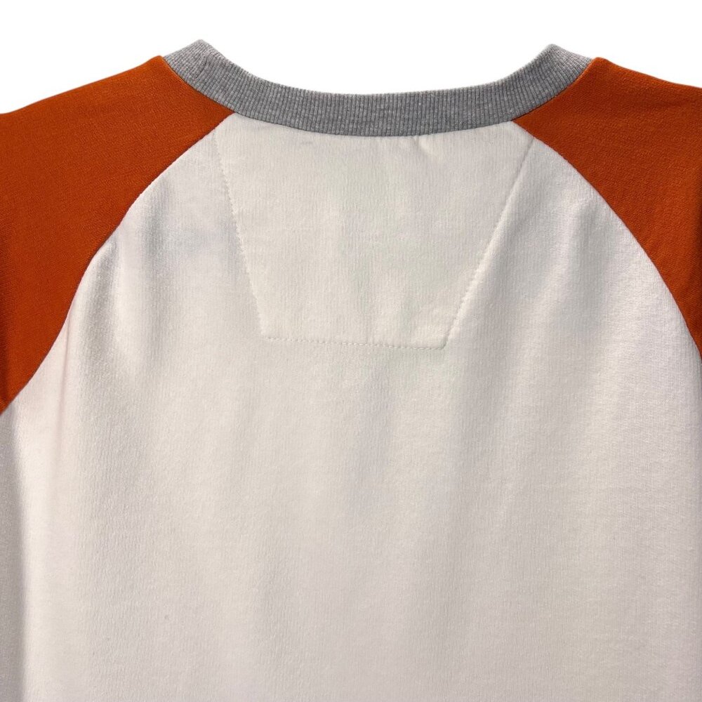 Texas Longhorns Sweatshirt XL Womens White Orange College Sports Logo Antigua - Picture 7 of 12